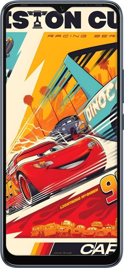 Силіконовий чехол Тачки для Infinix Hot 20i - 6288u-2964 изображение 