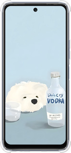 Силіконовий протиударний с посиленими кутами чехол Пес водка для Infinix Hot 20s - 6368sp-2965 изображение 