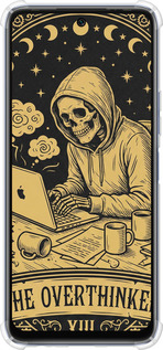 Силикон с усиленными углами чехол The Overthinker для Infinix Hot 20s - 6774sp-2965 изображение 