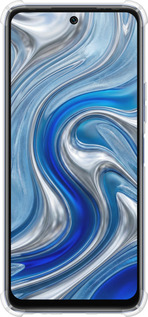 Силіконовий протиударний с посиленими кутами чехол Liquid Chrome для Infinix Hot 20s - 6781sp-2965 изображение 