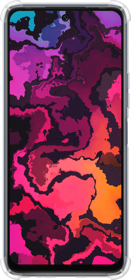 Силикон с усиленными углами чехол № 5386 для Infinix Hot 20s - 5386sp-2965 изображение 