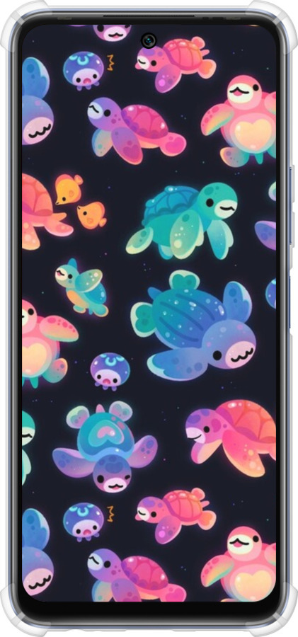 Силикон с усиленными углами чехол № 5411 для Infinix Hot 20s - 5411sp-2965 изображение 
