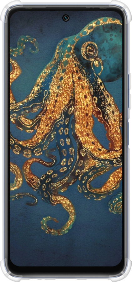 Силикон с усиленными углами чехол № 5433 для Infinix Hot 20s - 5433sp-2965 изображение 