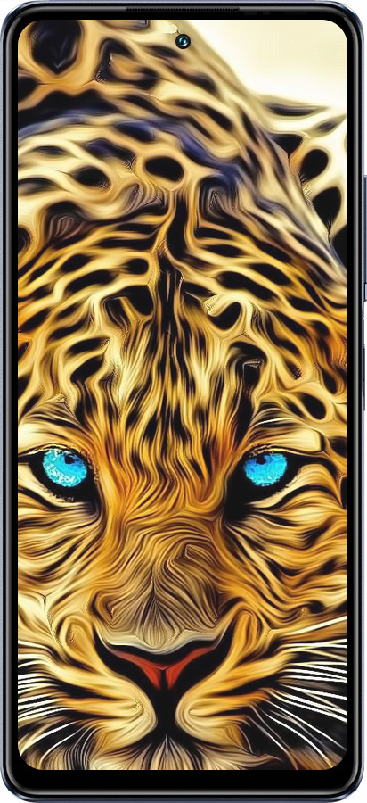 TPU чехол Леопард для Infinix Hot 30 - 6611b-3046 изображение 