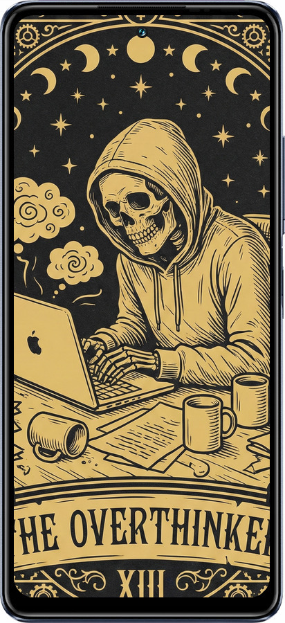 TPU чехол The Overthinker для Infinix Hot 30 - 6774b-3046 изображение 