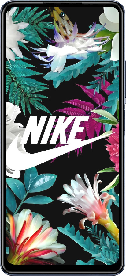 Силиконовый чехол Nike для Infinix Hot 30 - 6378u-3046 изображение 