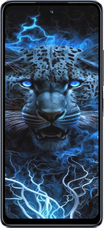 Силиконовый чехол Ледяной леопард для Infinix Hot 30 - 6460u-3046 изображение 