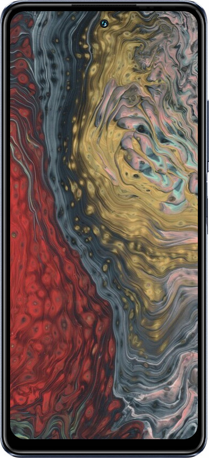 Силиконовый чехол С изображением абстрактной живописи для Infinix Hot 30 - 6530u-3046 изображение 