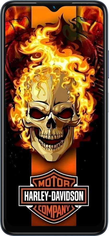 TPU чехол Харлей девидсон для Infinix Hot 30i - 6370b-3045 изображение 