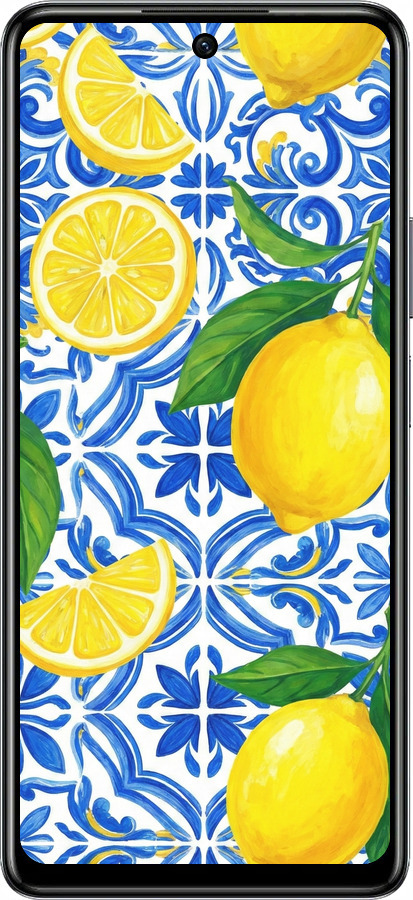 TPU чехол Grocery Girl Italian Summer для Infinix Hot 40 Pro - 6766b-3736 изображение 