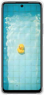Силикон с усиленными углами чехол Утенок для Infinix Hot 40 Pro - 6323sp-3736 изображение 