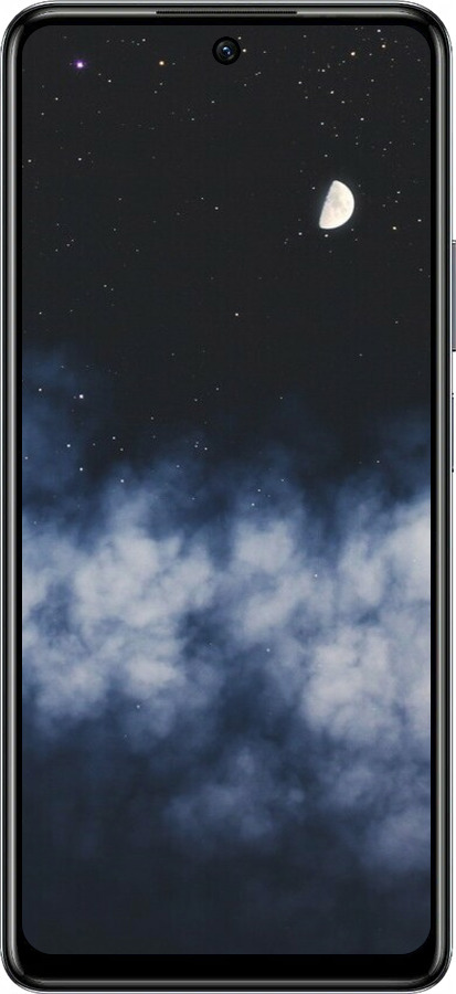 Силиконовый чехол Ночное небо для Infinix Hot 40 Pro - 6450u-3736 изображение 