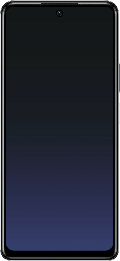 Силиконовый чехол Градиент в тёмно - синем стиле для Infinix Hot 40 - 6542u-3503 изображение 