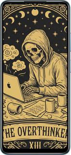 TPU чехол The Overthinker для Infinix Hot 40i - 6774b-3504 изображение 