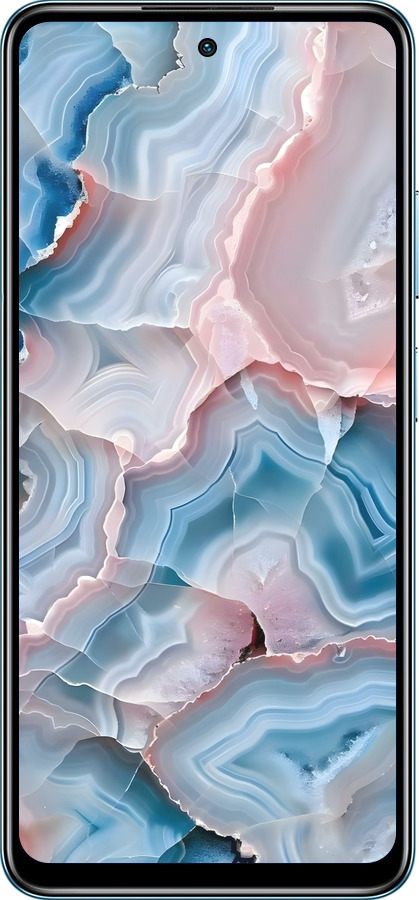 TPU чехол Мрамор для Infinix Hot 40i - 6306b-3504 изображение 