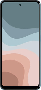 Силиконовый чехол С синими и розовыми волнами в стиле ретро для Infinix Hot 40i - 6532u-3504 изображение 