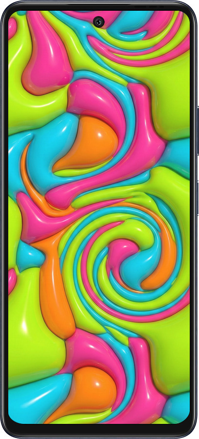 Силіконовий чехол Y2K Jelly Dream для Infinix Hot 50 4G - 6780u-3820 изображение 