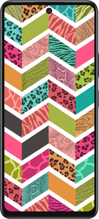 Силиконовый чехол Шеврон v3 для Infinix Hot 50 5G - 1058u-3795 изображение 