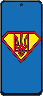 Силиконовый чехол Супер Тризуб для Infinix Hot 50 5G - 1164u-3795 изображение 