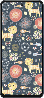 Силиконовый чехол Котята v4 для Infinix Hot 50 5G - 1224u-3795 изображение 