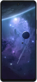 Силиконовый чехол Планеты в синем космосе для Infinix Hot 50 5G - 171u-3795 изображение 