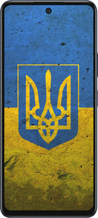 Силиконовый чехол Флаг и герб Украины 2 для Infinix Hot 50 5G - 378u-3795 изображение 