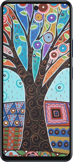 Силиконовый чехол Арт-дерево для Infinix Hot 50 5G - 4008u-3795 изображение 