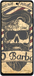 Силиконовый чехол Barber Shop для Infinix Hot 50 5G - 4097u-3795 изображение 