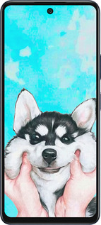 Силиконовый чехол Улыбнись для Infinix Hot 50 5G - 4276u-3795 изображение 