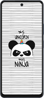 Силиконовый чехол Ниндзя для Infinix Hot 50 5G - 4281u-3795 изображение 