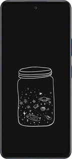 Силиконовый чехол Космос в банке для Infinix Hot 50 5G - 4297u-3795 изображение 