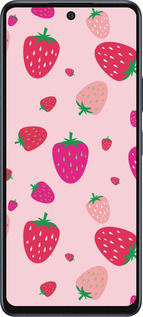 Силиконовый чехол Клубнички для Infinix Hot 50 5G - 4332u-3795 изображение 