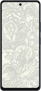 Силиконовый чехол Белое кружево для Infinix Hot 50 5G - 4383u-3795 изображение 