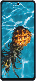 Силиконовый чехол Ананас на воде для Infinix Hot 50 5G - 4384u-3795 изображение 