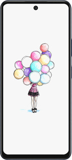 Силиконовый чехол Шарики для Infinix Hot 50 5G - 4387u-3795 изображение 