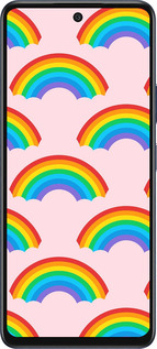 Силиконовый чехол Rainbows для Infinix Hot 50 5G - 4478u-3795 изображение 