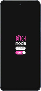 Силіконовий чехол Bitch mode для Infinix Hot 50 5G - 4548u-3795 изображение 