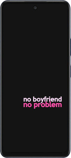 Силиконовый чехол no boyfriend no problem для Infinix Hot 50 5G - 4549u-3795 изображение 