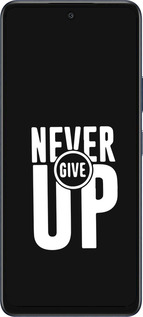Силиконовый чехол Никогда не сдавайся для Infinix Hot 50 5G - 4572u-3795 изображение 