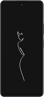 Силиконовый чехол Силуэт1 для Infinix Hot 50 5G - 4590u-3795 изображение 