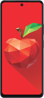 Силиконовый чехол Яблоко для Infinix Hot 50 5G - 4696u-3795 изображение 