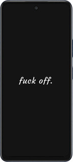 Силиконовый чехол Fuck off для Infinix Hot 50 5G - 4731u-3795 изображение 