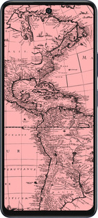 Силиконовый чехол Карта для Infinix Hot 50 5G - 4794u-3795 изображение 