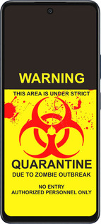 Силиконовый чехол Biohazard  9 для Infinix Hot 50 5G - 4825u-3795 изображение 