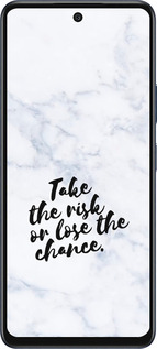 Силиконовый чехол Рискнуть или потерять шанс для Infinix Hot 50 5G - 4866u-3795 изображение 