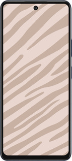 Силиконовый чехол Зебра беж для Infinix Hot 50 5G - 4875u-3795 изображение 