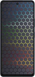 Силиконовый чехол Переливающиеся соты для Infinix Hot 50 5G - 498u-3795 изображение 