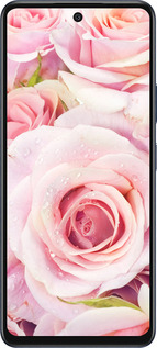 Силиконовый чехол Розы для Infinix Hot 50 5G - 525u-3795 изображение 