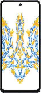 Силиконовый чехол Герб Украины v3 для Infinix Hot 50 5G - 5313u-3795 изображение 