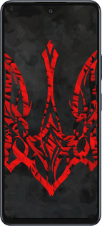 Силиконовый чехол Герб Украины v4 для Infinix Hot 50 5G - 5319u-3795 изображение 